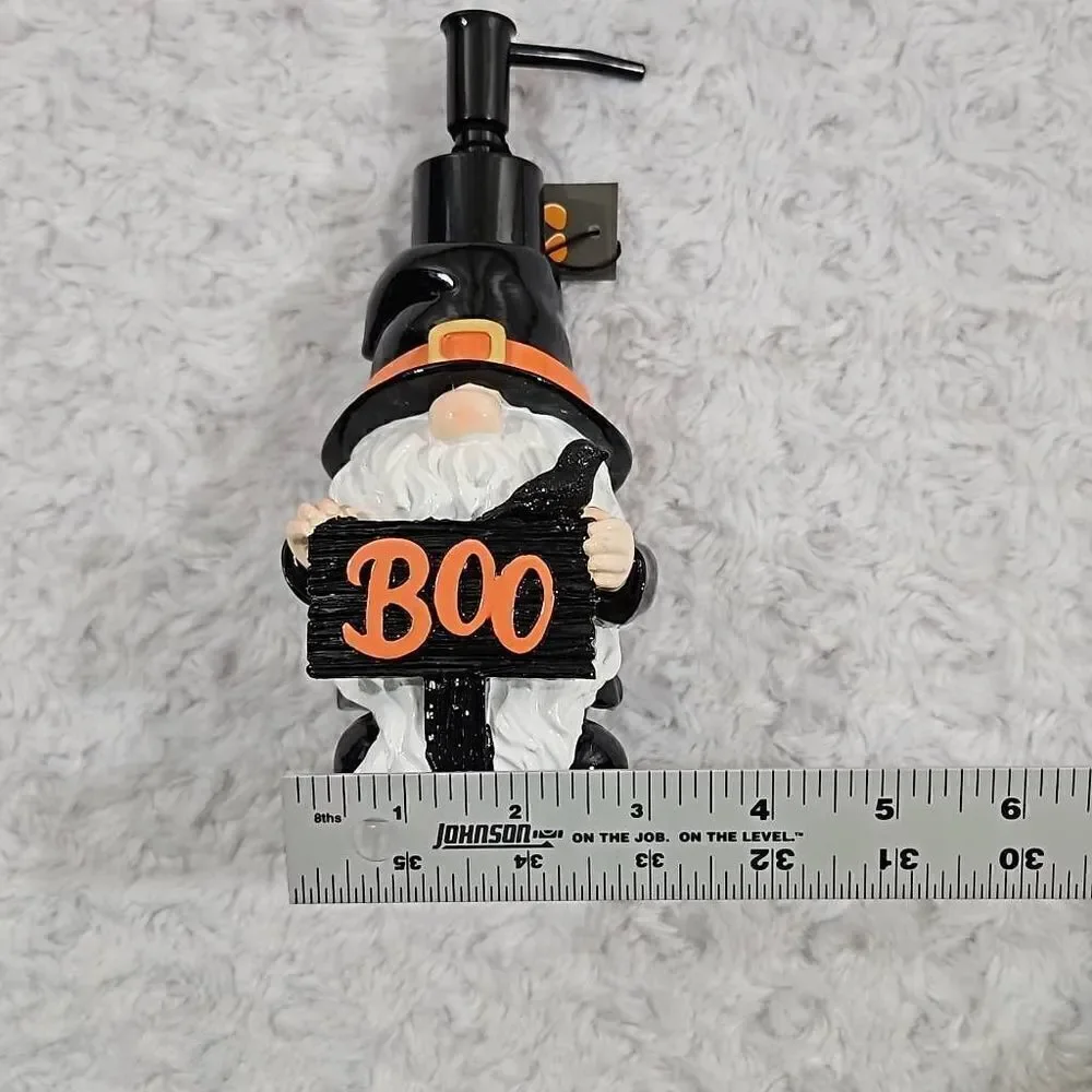 Halloween Seasonal Gnome Soap Lotion Dispenser With 